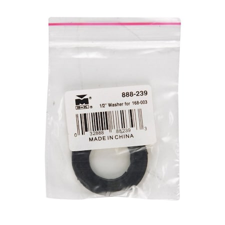 B & K B&K Mueller 1/2 in. D Rubber Dielectric Union Washer 5 888-239